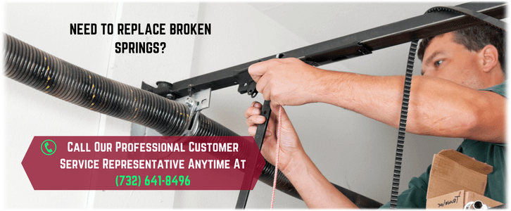 Broken Garage Door Spring Repair Edison, NJ